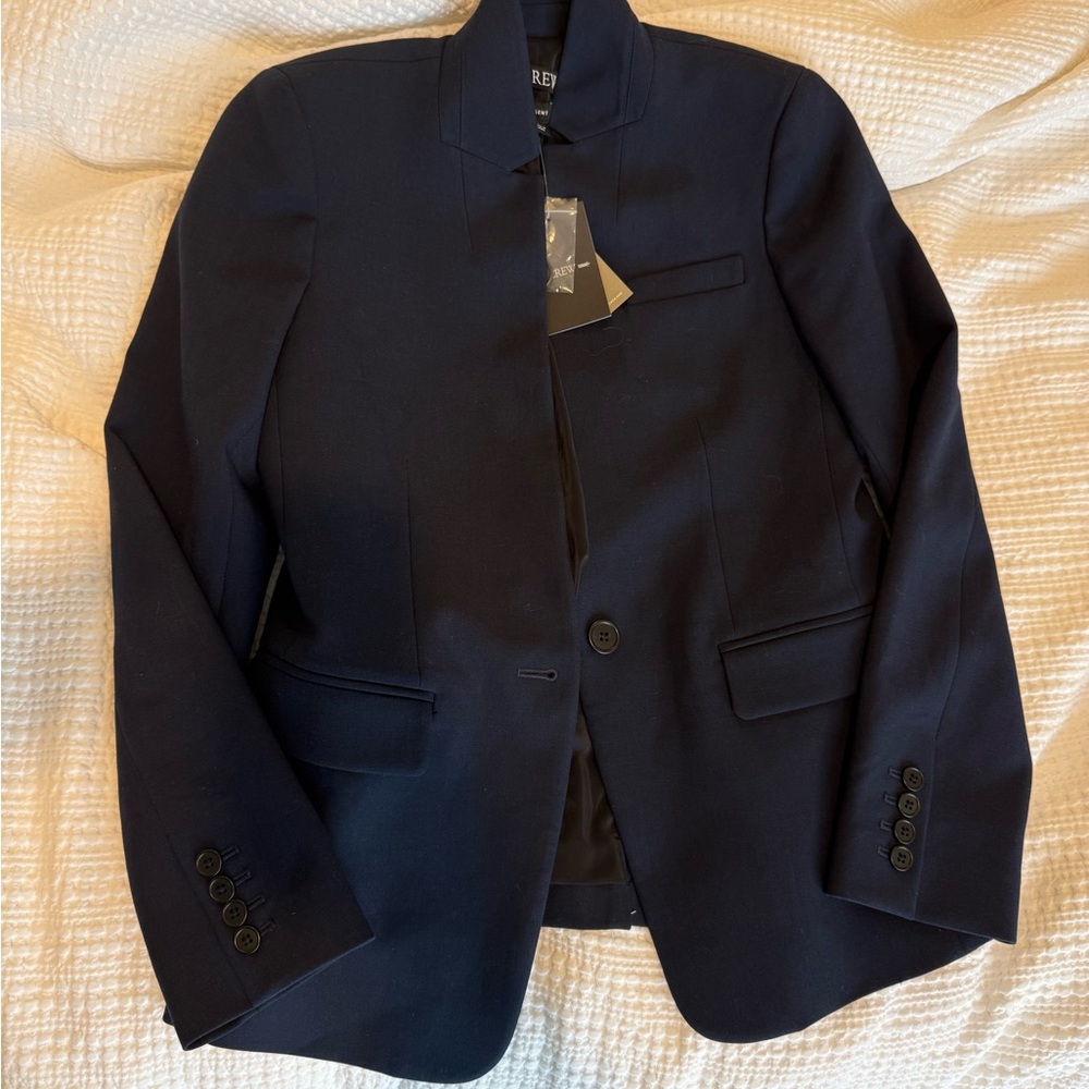 J. Crew Women’s Navy Blue Regent Blazer
